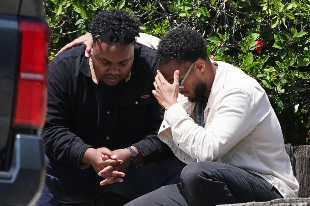 Shooting at San Diego mosque kills 3 men and both suspects are dead, police say