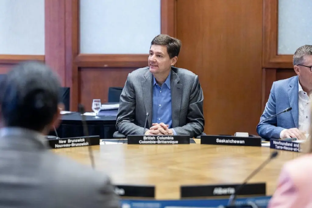 ‘This is just silly’: B.C.’s Eby threatens U.S. access to Canadian minerals over tariffs